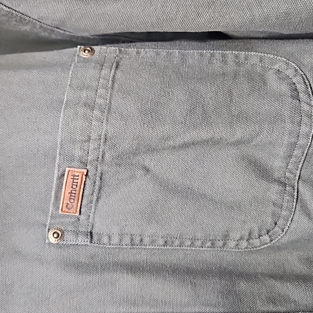 Vintage Carhartt Shirt Jacke Men's Size Medium - Picture 3 of 11
